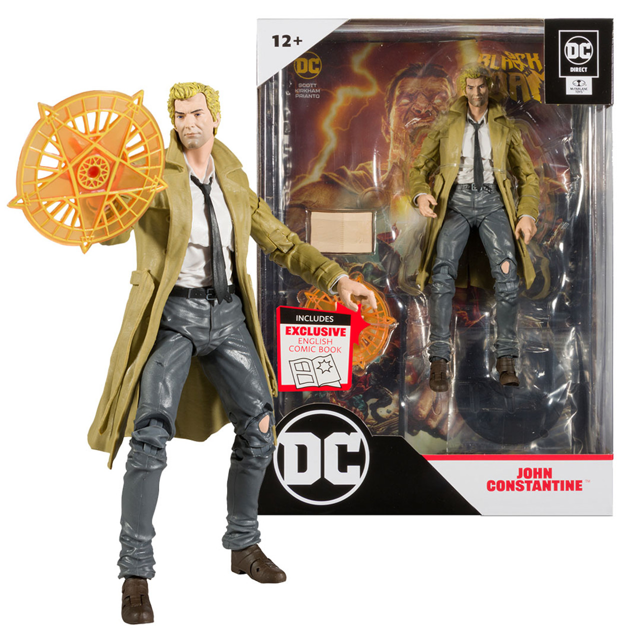 Dc Direct John Constantine Page Punchers Scale Action Figure With