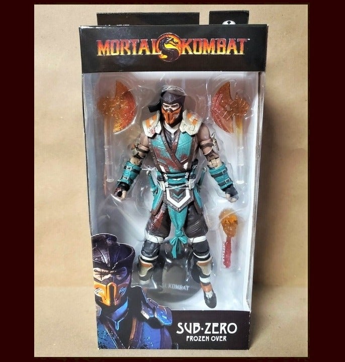 Mortal Kombat Series 4 Bloody Sub-Zero 7-Inch Figure