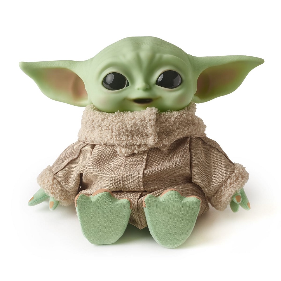 Star Wars The Mandalorian Baby Yoda The Child 11″ Premium Talking Plush ...