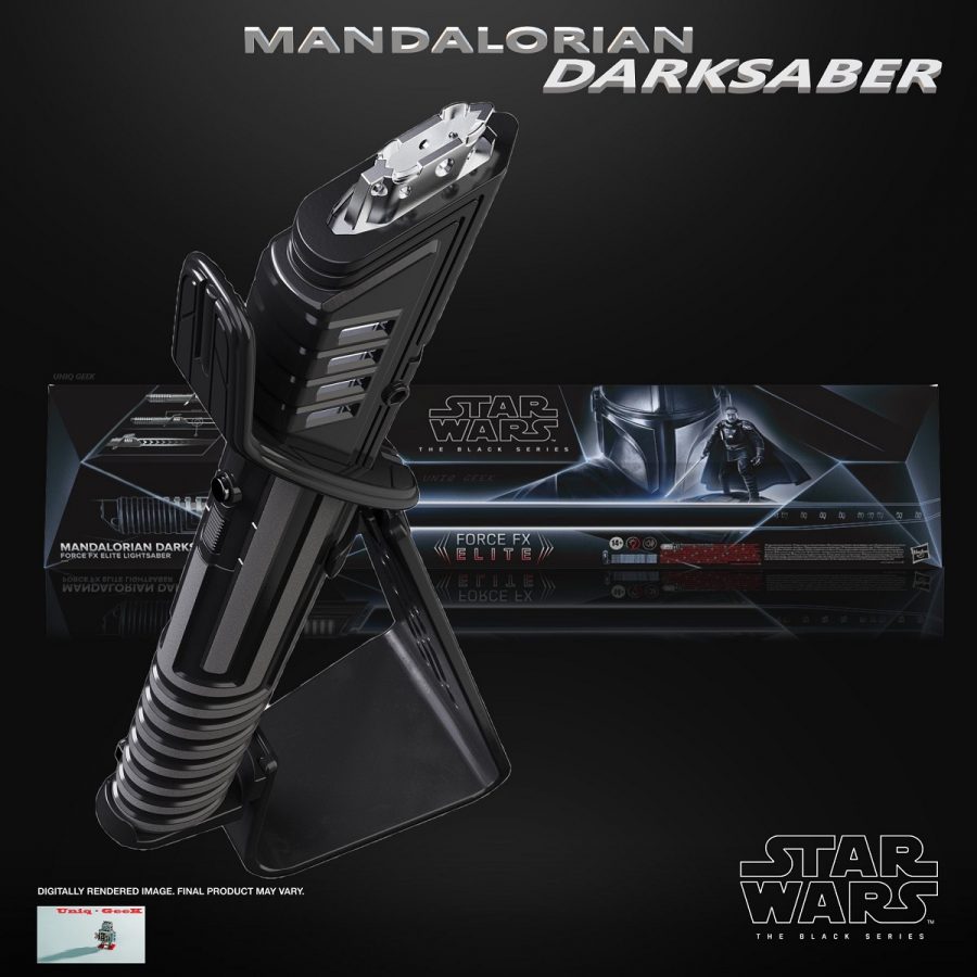 Star Wars The Black Series Force FX Elite Darksaber Lightsaber Prop Replica