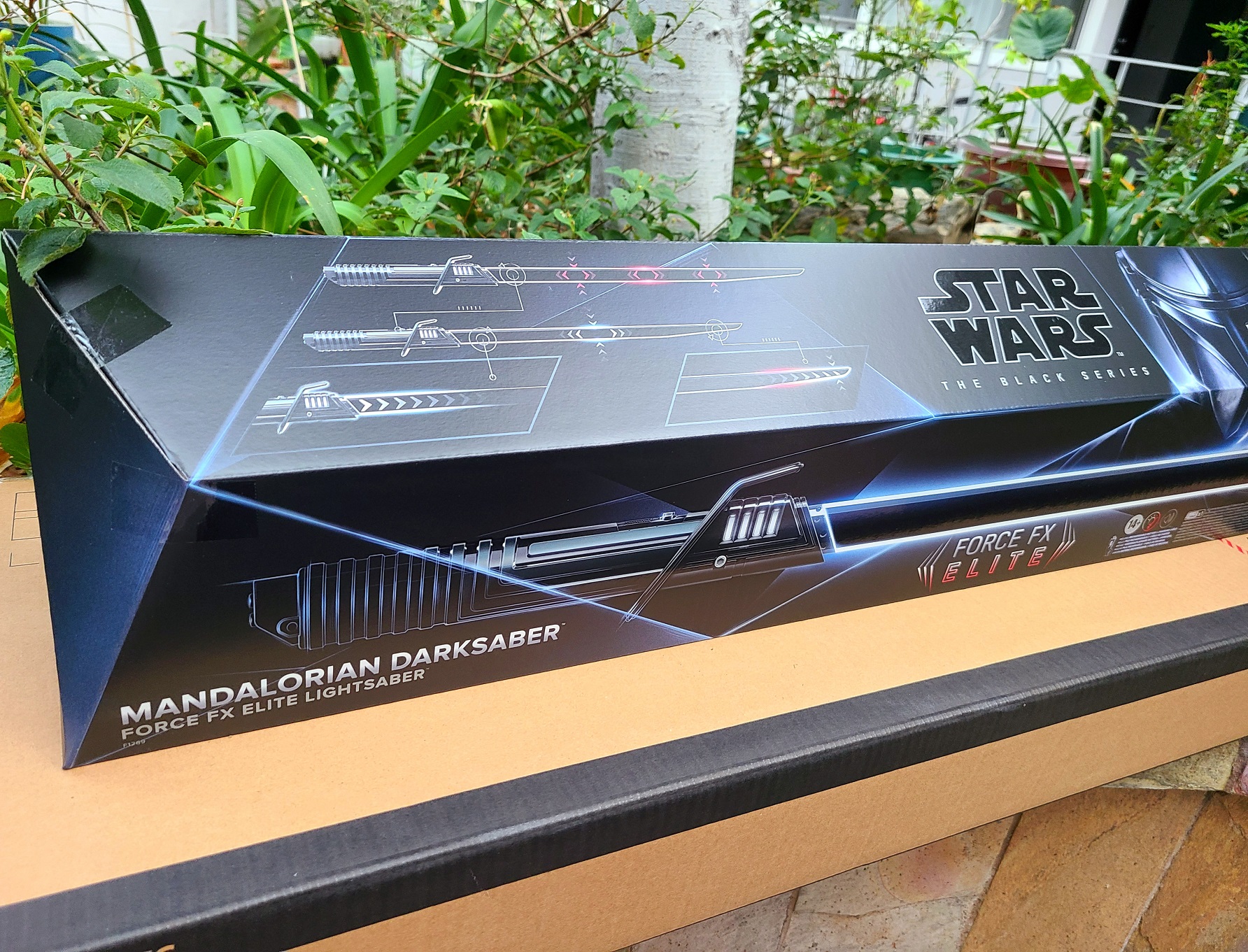 Star Wars The Black Series Force FX Elite Darksaber Lightsaber Prop