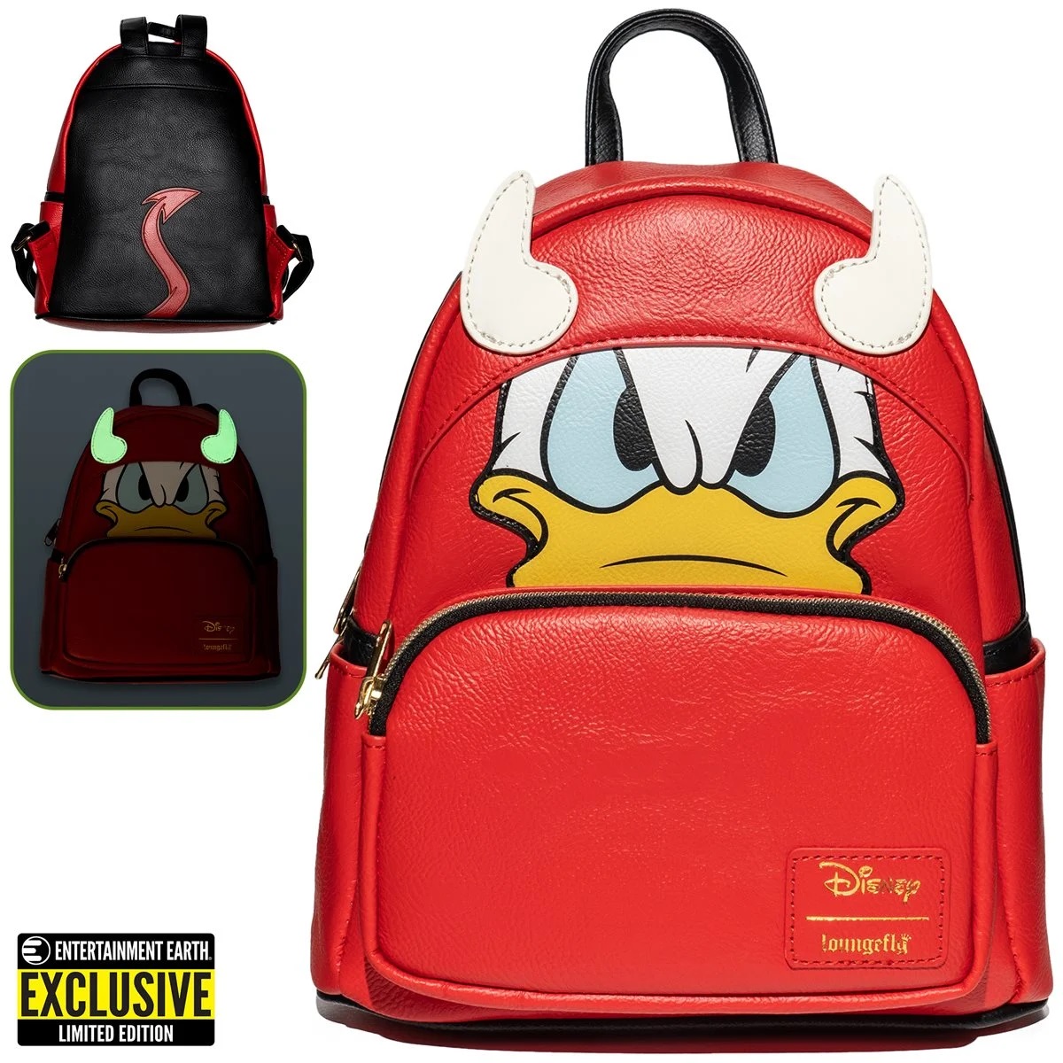 Loungefly Disney: Devil Donald Duck Glow-in-the-Dark EE  display picture 1