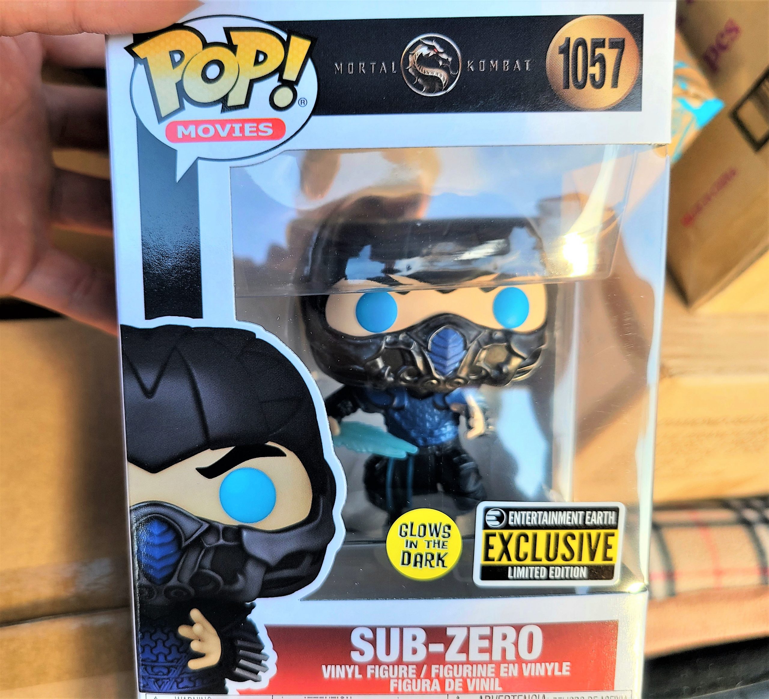 Mcfarlane toys Figurine Mortal Kombat Sub-Zero Glow in the