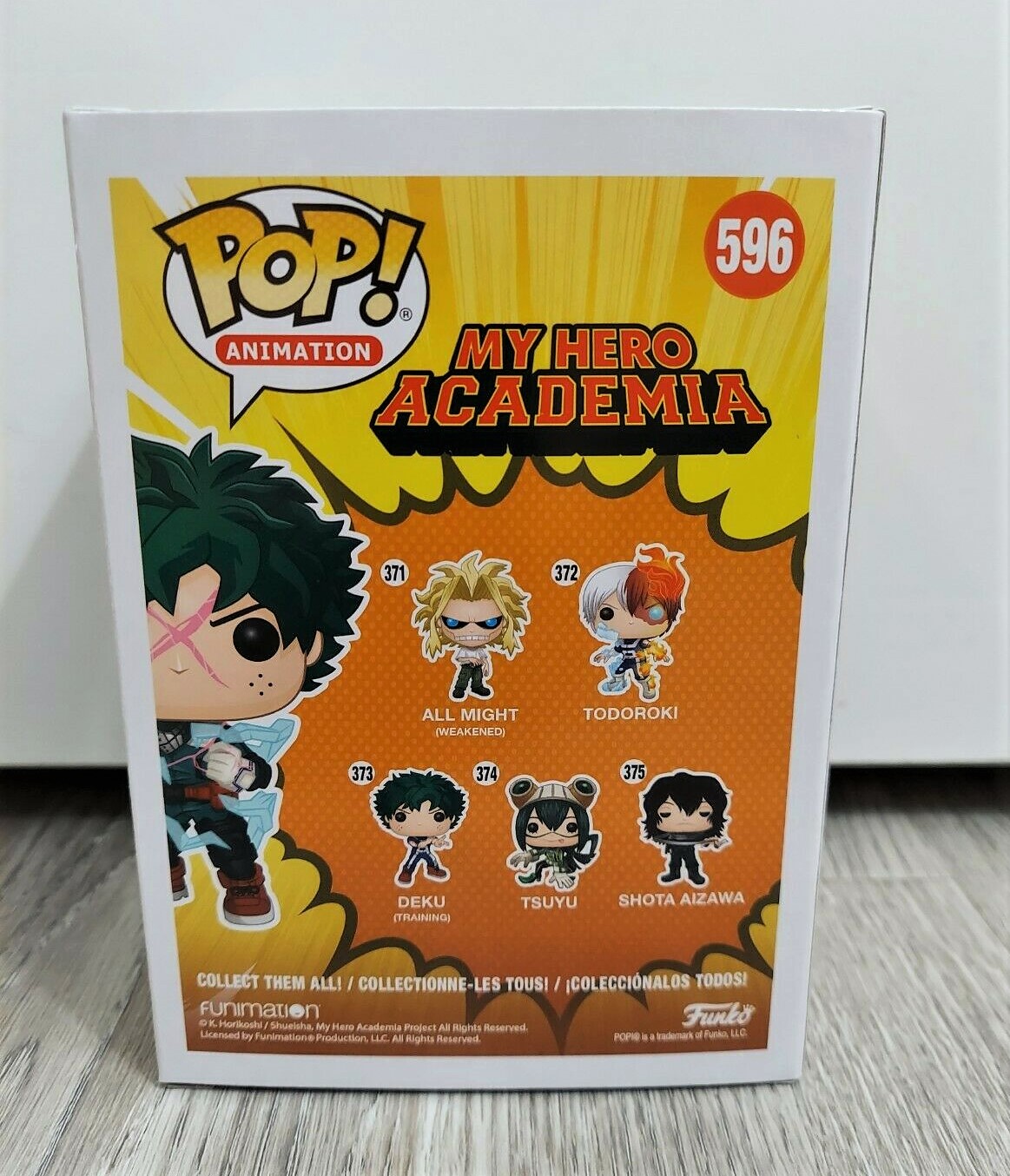 My Hero Academia Deku Full Cowl Glow-in-the-Dark Exclusive Funko Pop