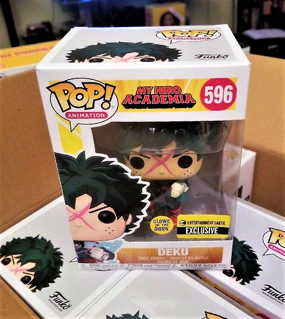 My Hero Academia Deku Full Cowl Glow-in-the-Dark Exclusive Funko Pop
