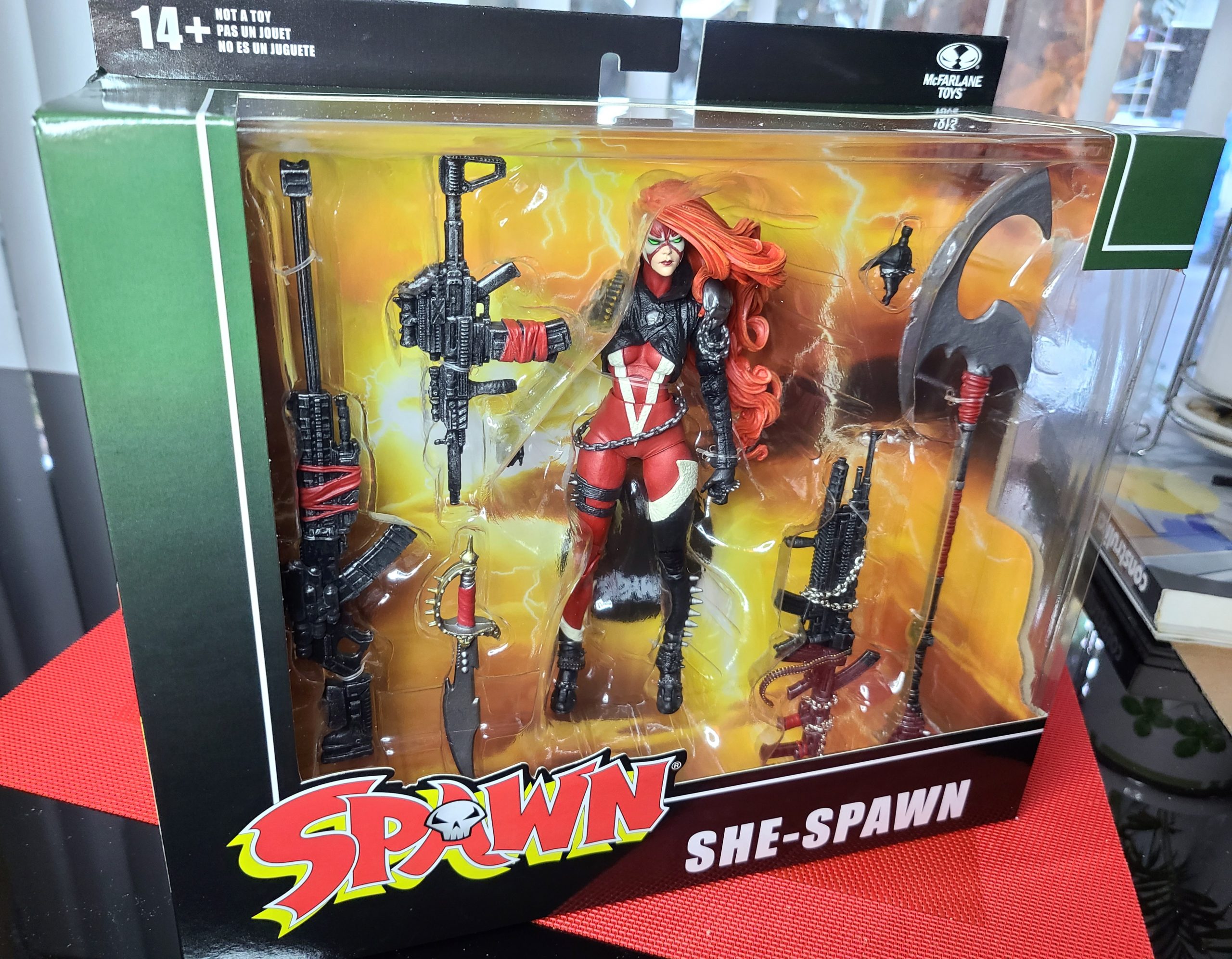 Mcfarlane Spawn She Spawn Deluxe 7 Inch Scale Action Figure 