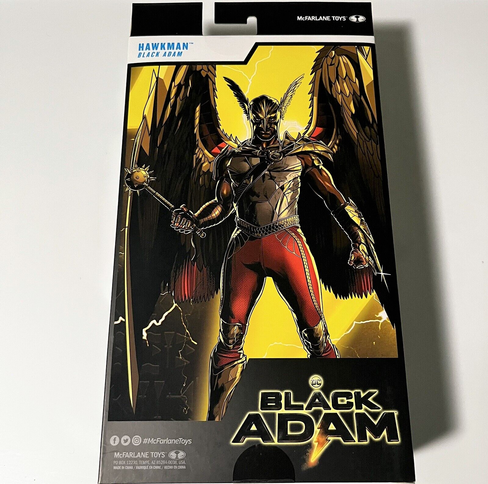 DC Black Adam Movie Hawkman 7-Inch Scale Action Figure – McFarlane